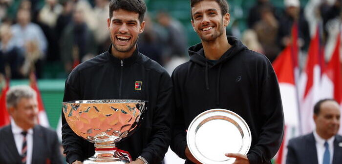 Tennis, Masters 1000, le bellissime parole di Carlos Alcaraz per l’avversario azzurro Lorenzo Musetti nella sfida di Montecarlo